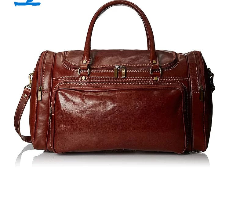 Genuine Leather Duffle Bag
