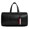 Genuine Leather Black Duffle Bag